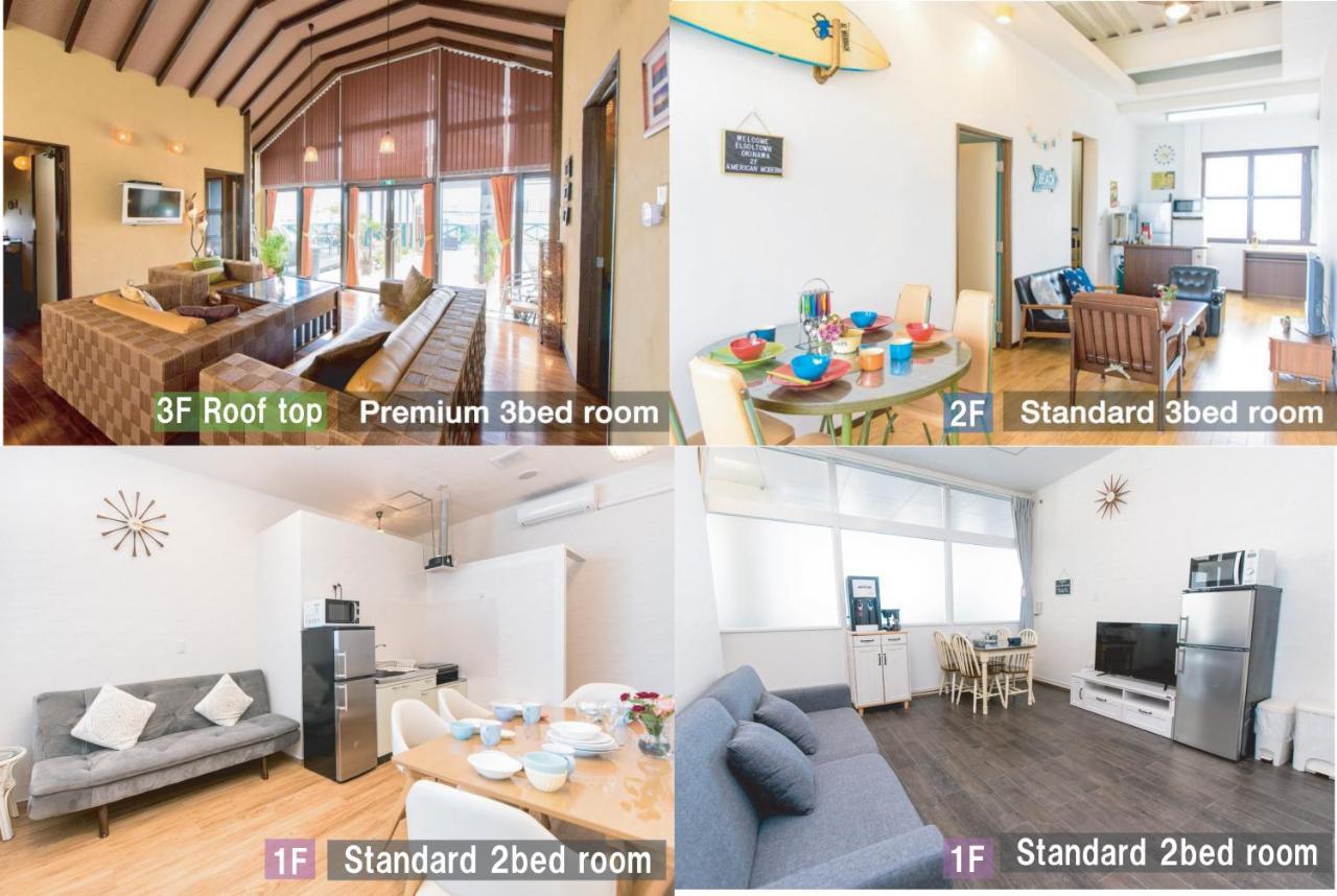 El Sol Town Okinawa Apartman Csatan Kültér fotó